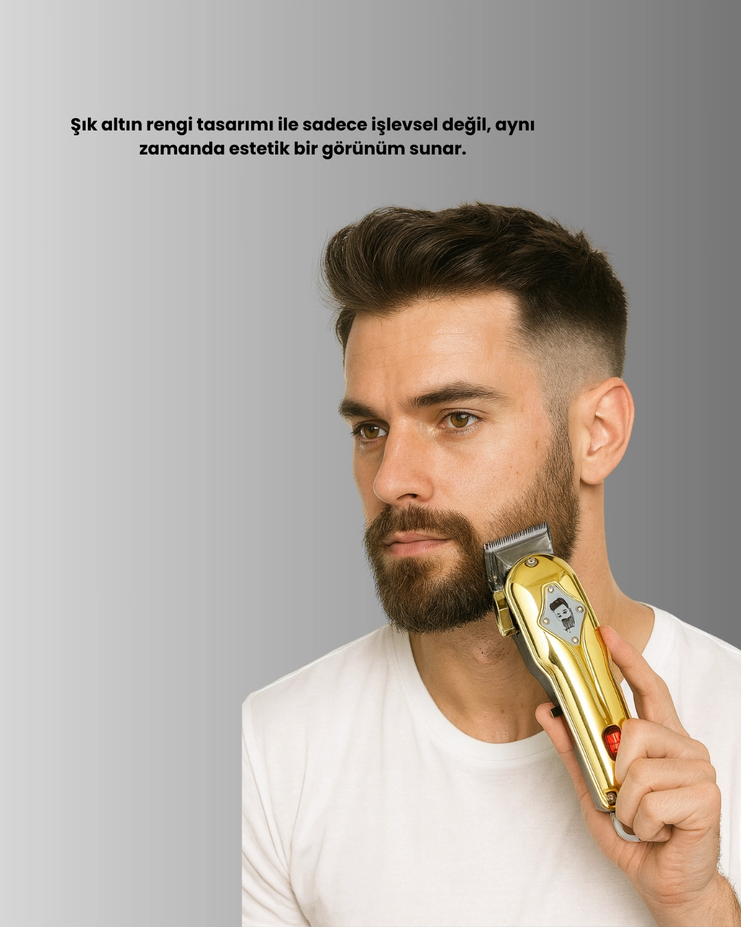 1800 Mah Bataryalı Uzun Kullanım Süreli Şarjlı Tıraş Makinesi ( Lisinya )