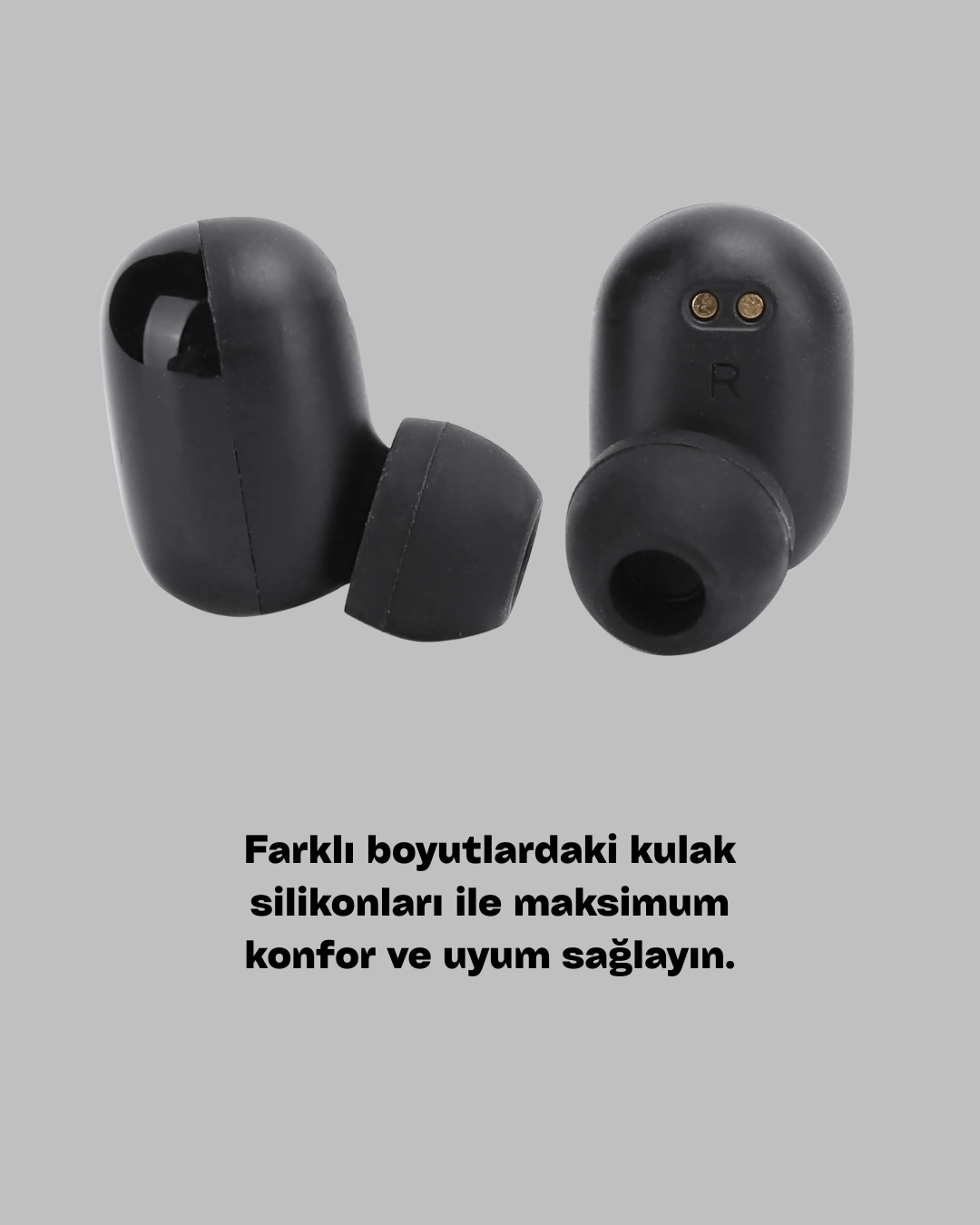 1800 mah Güçlü Şarj Kutusu İle Bluetooth Kulaklık Seti ( Lisinya )