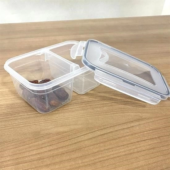 2 Bölmeli 0,45+0,45 Litre Kilitli Kapaklı Erzak Saklama Kabı Lc-524 ( Lisinya ) 2 Bölmeli 0,45+0,45 Litre Kilitli Kapaklı Erzak Saklama Kabı Lc-524 ( Lisinya )