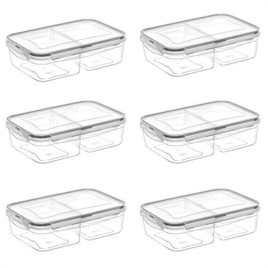 2 Bölmeli 1+1 Litre Kilitli Kapaklı Erzak Saklama Kabı Lc-525 ( Lisinya ) 2 Bölmeli 1+1 Litre Kilitli Kapaklı Erzak Saklama Kabı Lc-525 ( Lisinya )