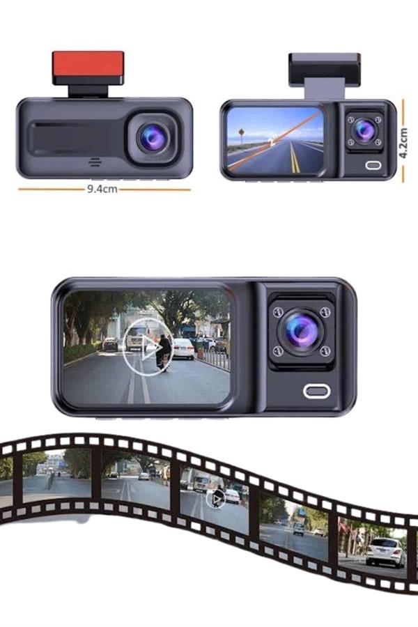 2 İnç Araç İçi Kameralı Ekran 1080p Full Hd Kaliteli Hafıza Kart Destekli ( Lisinya ) 2 İnç Araç İçi Kameralı Ekran 1080p Full Hd Kaliteli Hafıza Kart Destekli ( Lisinya )