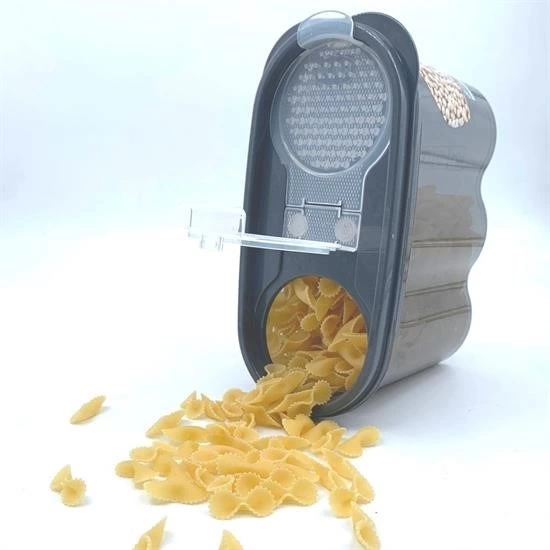 2 Kapaklı Ölçekli Erzak Saklama Kabı - 1,2 Litre - Sa930 ( Lisinya ) 2 Kapaklı Ölçekli Erzak Saklama Kabı - 1,2 Litre - Sa930 ( Lisinya )