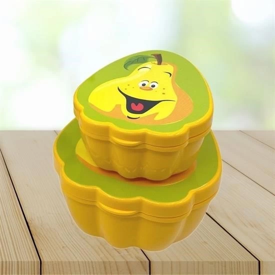 2'li İç İçe Geçebilen Armut Model Saklama Ve Beslenme Kabı Seti (550 Ml + 250 Ml) ( Lisinya ) 2'li İç İçe Geçebilen Armut Model Saklama Ve Beslenme Kabı Seti (550 Ml + 250 Ml) ( Lisinya )