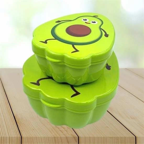 2'li İç İçe Geçebilen Avokado Model Saklama Ve Beslenme Kabı Seti (550 Ml + 250 Ml) ( Lisinya ) 2'li İç İçe Geçebilen Avokado Model Saklama Ve Beslenme Kabı Seti (550 Ml + 250 Ml) ( Lisinya )