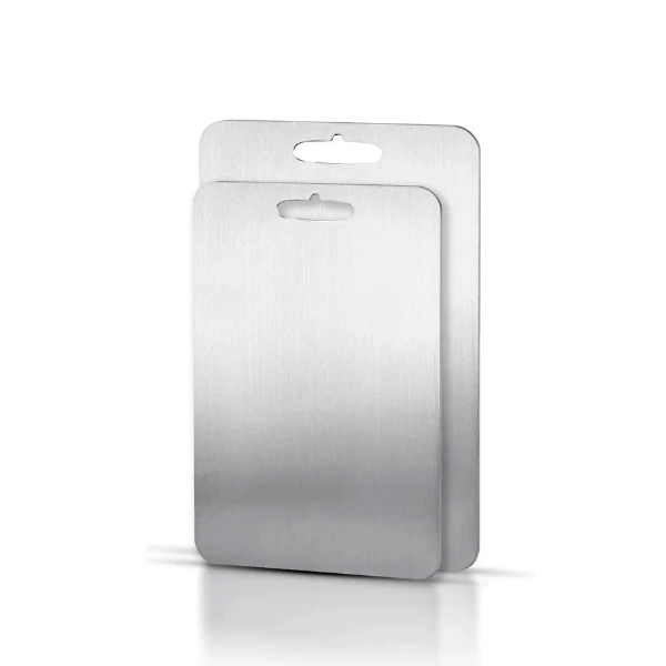 2'li Paslanmaz Çelik Kesim Panosu Seti ( Lisinya ) 2'li Paslanmaz Çelik Kesim Panosu Seti ( Lisinya )