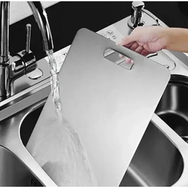 2'li Paslanmaz Çelik Kesim Panosu Seti ( Lisinya ) 2'li Paslanmaz Çelik Kesim Panosu Seti ( Lisinya )