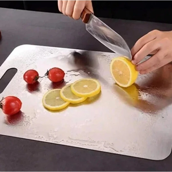 2'li Paslanmaz Çelik Kesim Panosu Seti ( Lisinya ) 2'li Paslanmaz Çelik Kesim Panosu Seti ( Lisinya )