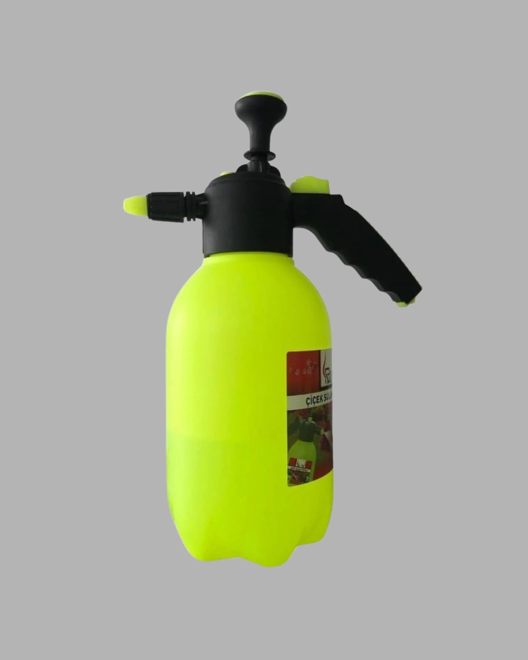 2 Litre Pompalı Püskürtücü Bakır Nozullu Ayarlı Sprey Temizlik Ve Bahçe ( Lisinya )