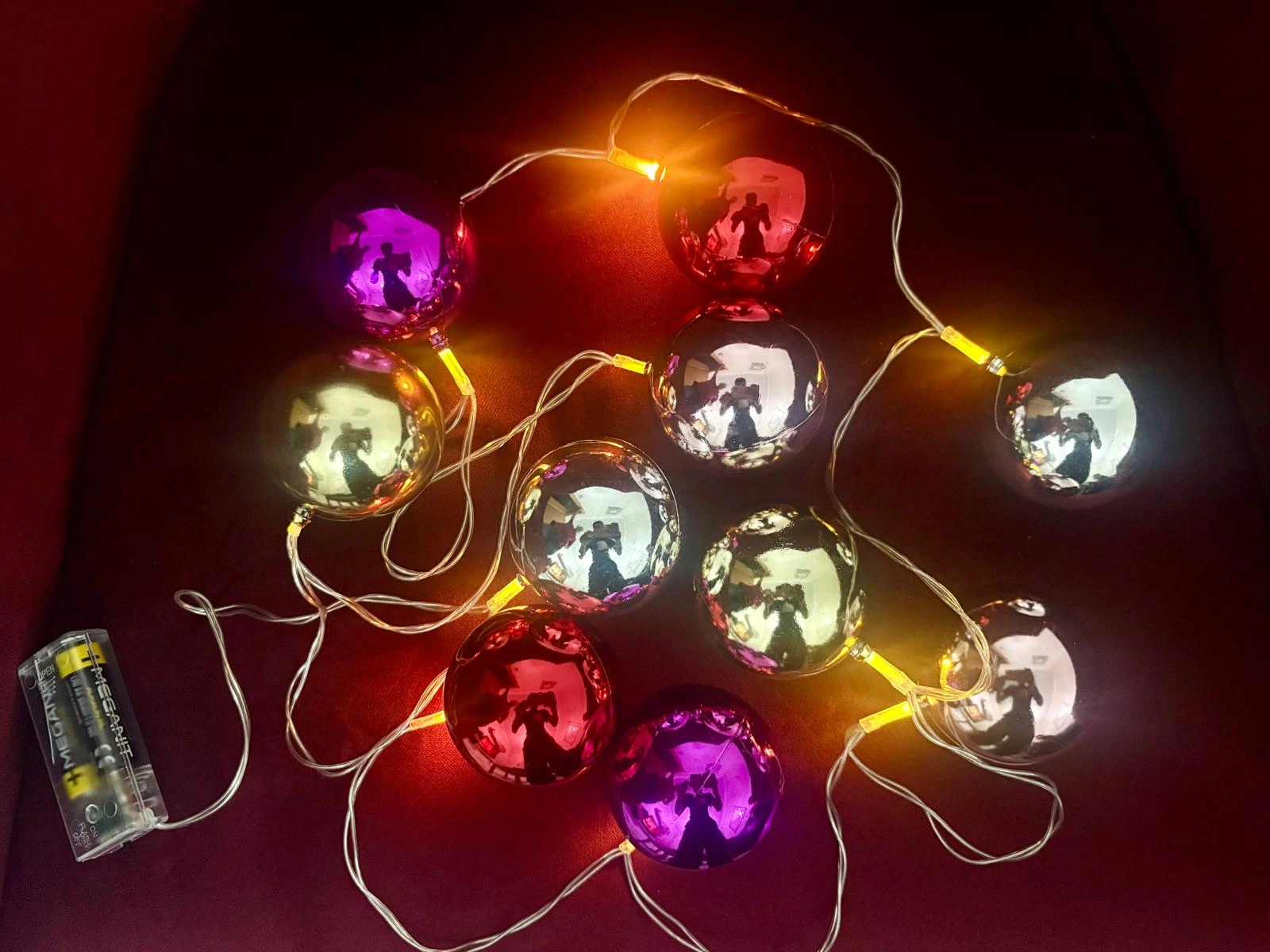 2 Metre 10 Led Pilli 2 Kademeli Parlak Top Led ( Lisinya ) 2 Metre 10 Led Pilli 2 Kademeli Parlak Top Led ( Lisinya )