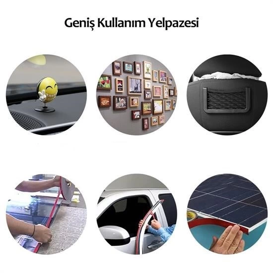 2 Metre Güçlü Yapışkanlı Çift Taraflı Slikon Pratik Şeffaf Bant ( Lisinya ) 2 Metre Güçlü Yapışkanlı Çift Taraflı Slikon Pratik Şeffaf Bant ( Lisinya )