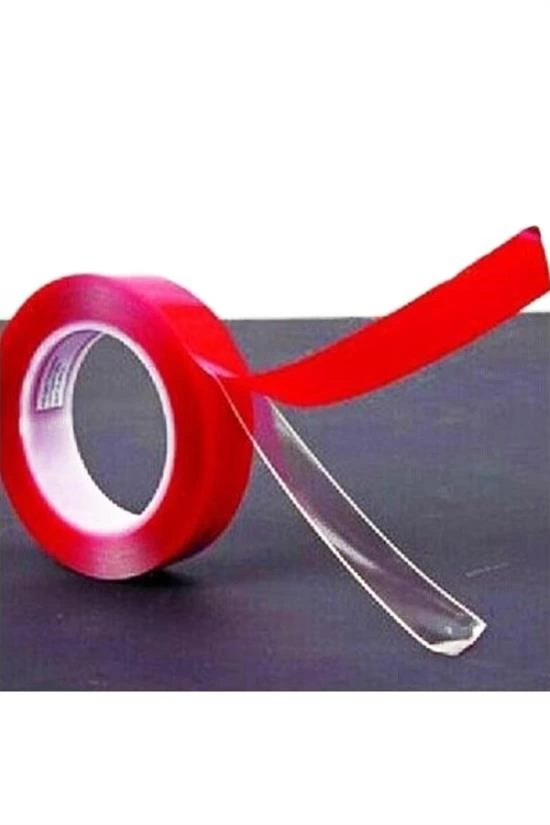 2 Metre Güçlü Yapışkanlı Çift Taraflı Slikon Pratik Şeffaf Bant ( Lisinya ) 2 Metre Güçlü Yapışkanlı Çift Taraflı Slikon Pratik Şeffaf Bant ( Lisinya )