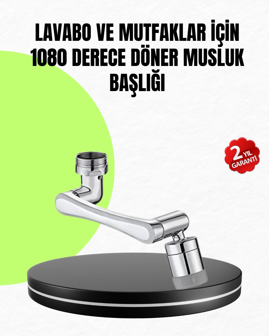 2 Modlu 1080° Dönebilen Musluk Başlığı Esnek 3 Eklemli Hareketli Tasarım ( Lisinya ) 2 Modlu 1080° Dönebilen Musluk Başlığı Esnek 3 Eklemli Hareketli Tasarım ( Lisinya )