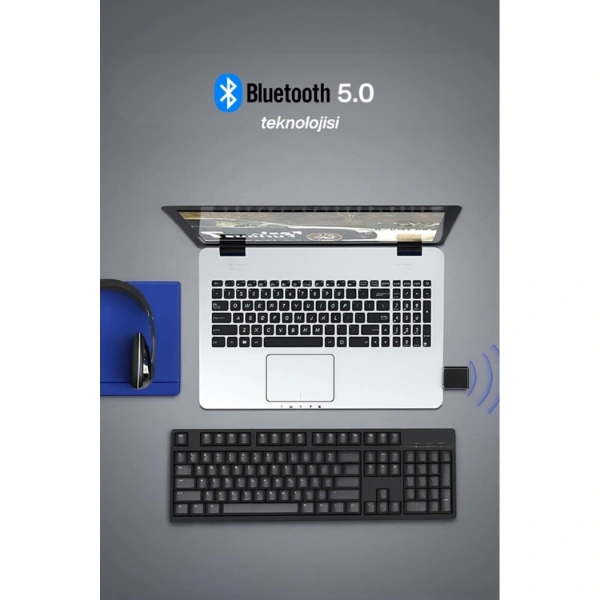 2'si 1 Arada Tak Çalıştır Kablosuz Aux Rx/tx Transmitter Ses Alıcı Verici ( Lisinya )