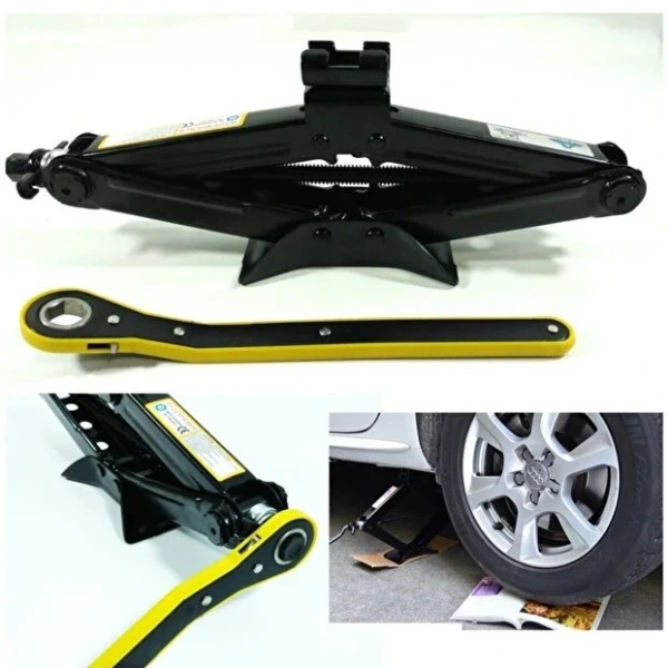 2 Ton Akordiyon Cırcır Kollu Kriko ( Lisinya ) 2 Ton Akordiyon Cırcır Kollu Kriko ( Lisinya )