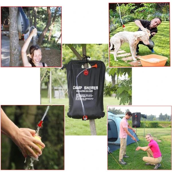 20 Litre Solar Isıtıcılı Kamp Duş Torbası ( Lisinya ) 20 Litre Solar Isıtıcılı Kamp Duş Torbası ( Lisinya )