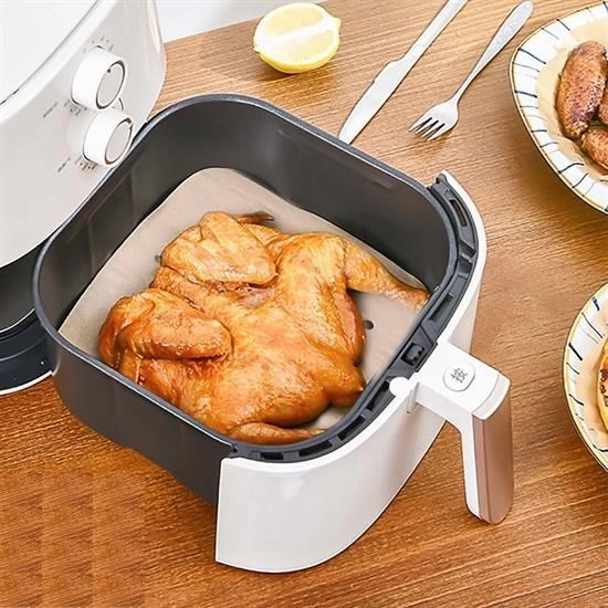 200 Adet Air Fryer Pişirme Kağıdı Tek Kullanımlık Pişirme Kağıdı Delikli Kare Model ( Lisinya ) 200 Adet Air Fryer Pişirme Kağıdı Tek Kullanımlık Pişirme Kağıdı Delikli Kare Model ( Lisinya )