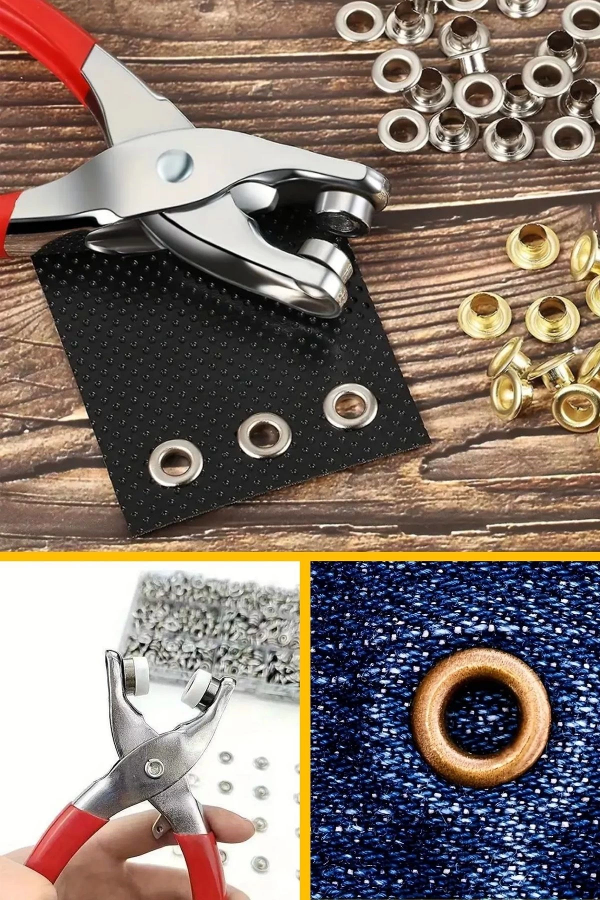 200 Adet Paslanmaz Çelik Çıtçıt Ve Pense Seti Metal Çıt Çıt Makinesi ( Lisinya ) 200 Adet Paslanmaz Çelik Çıtçıt Ve Pense Seti Metal Çıt Çıt Makinesi ( Lisinya )