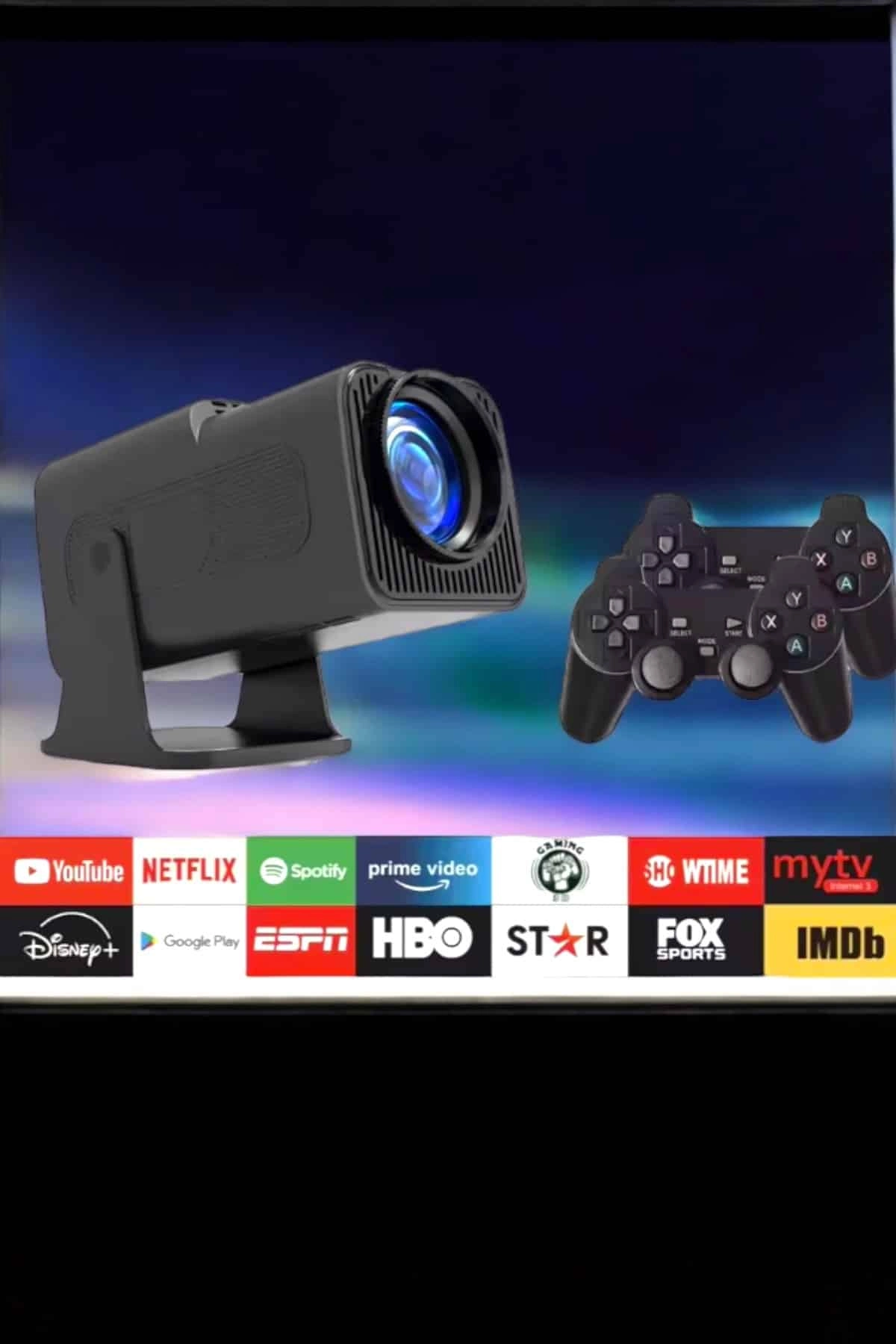 2000+ Oyun Ve Popüler Uygulama Destekli Çok Fonksiyonlu Projeksiyon ( Lisinya )