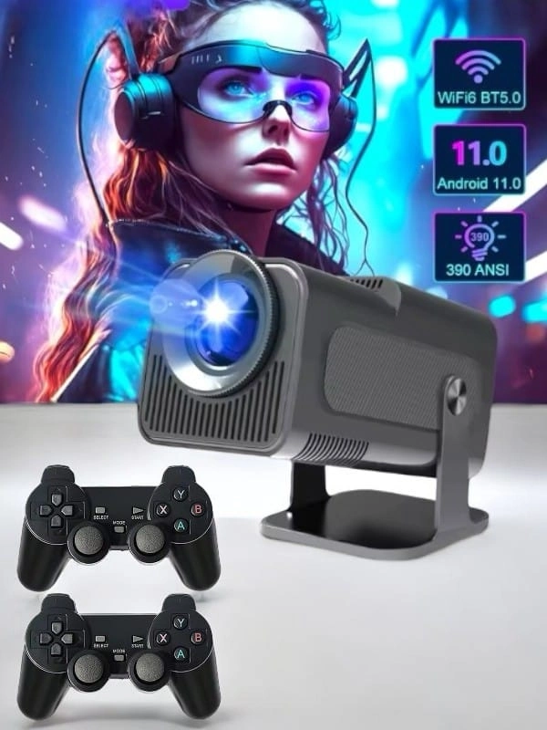 2000+ Oyun Ve Popüler Uygulama Destekli Çok Fonksiyonlu Projeksiyon ( Lisinya )