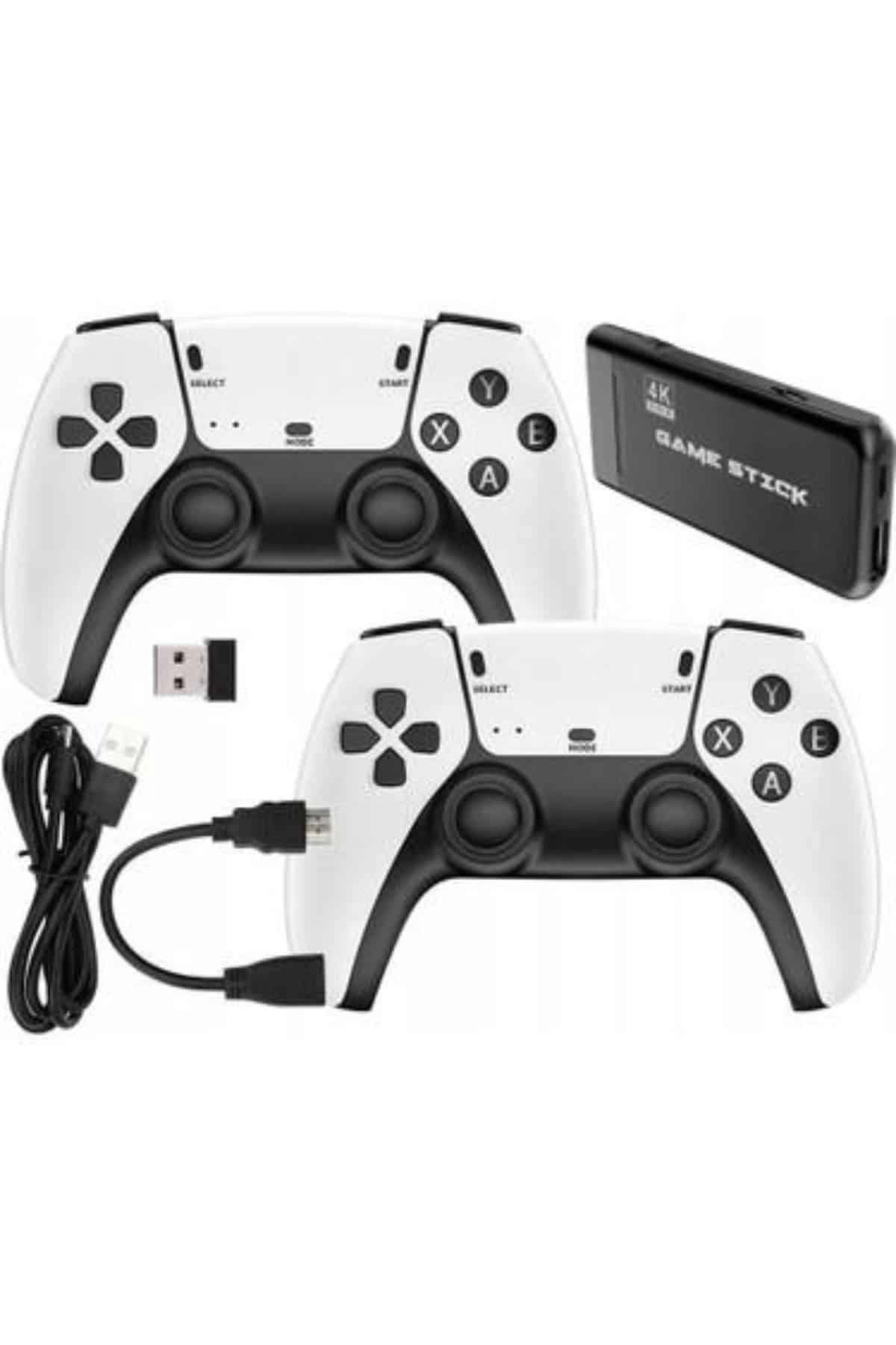 20.000 Oyunlu Kablosuz Çift Kol Retro Oyunlar Çift Kollu Game Stick ( Lisinya )