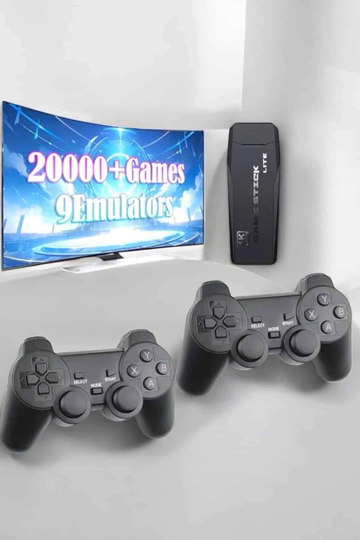 20.000 Oyunlu Premium Model Oyun Konsolu 8k Android Tv Hd Game Stick ( Lisinya )