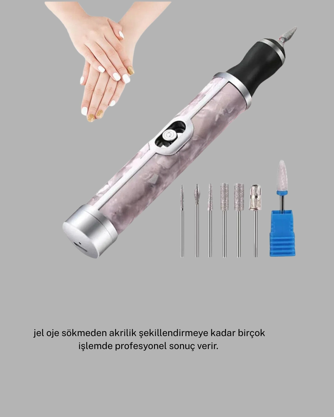 20.000 Rpm Tırnak Matkabı + Mini Led Oje Kurutma Cihazı Seti ( Lisinya ) 20.000 Rpm Tırnak Matkabı + Mini Led Oje Kurutma Cihazı Seti ( Lisinya )