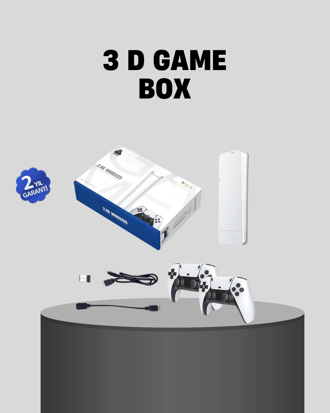 20.000 Yüklü Oyunlu Kablosuz Retro Oyun Konsolu 4k Destekli ( Lisinya ) 20.000 Yüklü Oyunlu Kablosuz Retro Oyun Konsolu 4k Destekli ( Lisinya )