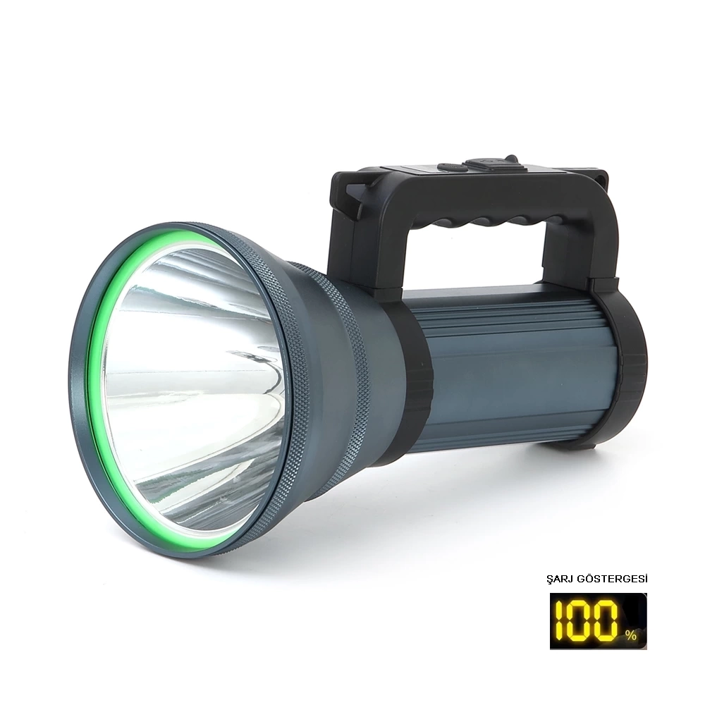 200w Güçlü Şarjlı El Feneri Projektör  Wt-411 ( Lisinya )