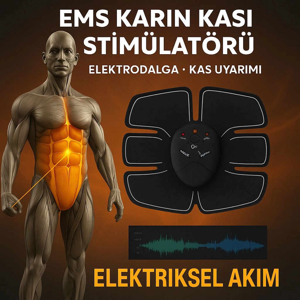 2025 A Kalite Ems Titreşimli Fitness Aleti Hızlı Kas Yapma Teknolojisi ( Lisinya )