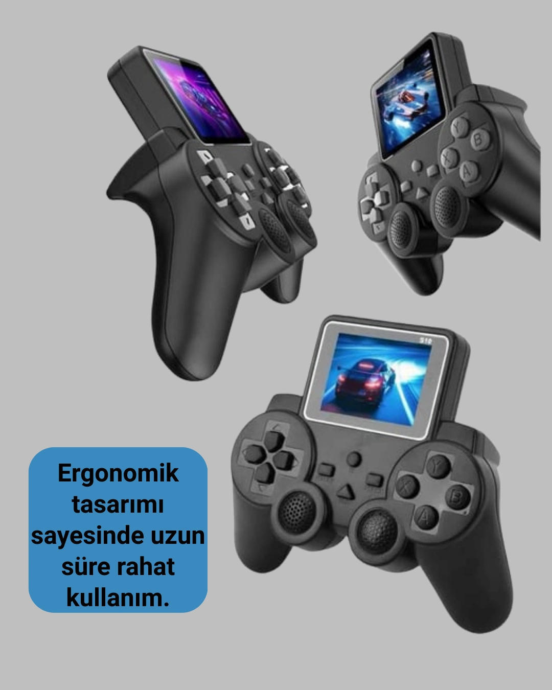 2025 A Kalite S10 Gamepad 520 Oyunlu Tv Bağlantılı Retro Atari Konsolu ( Lisinya )