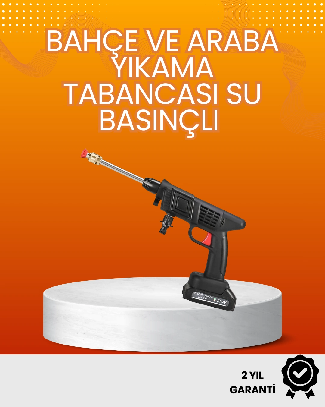 2025 Model 48v Şarjlı Basınçlı Yıkama Tabancası Orijinal Seri ( Lisinya )