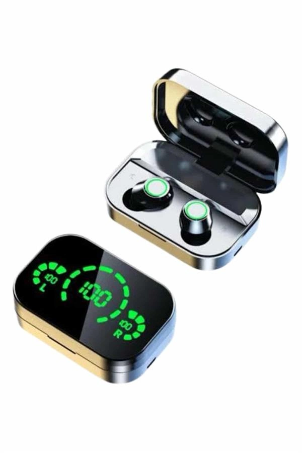 2025 Model Bluetooth Kulaklık Telefon Şarj Edebilen Çağrı Cevaplama Dijital Göstergeli ( Lisinya )