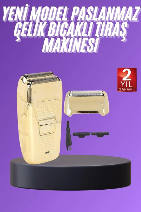 2025 Model Islak Kuru Kullanıma Uygun Tıraş Makinesi Uzun Pil Ömrü ( Lisinya )