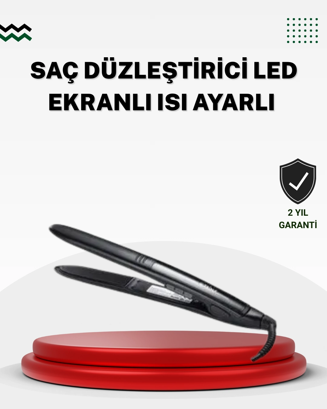 2025 Seri Profesyonel Isı Ayarlı Titanyum Kaplama Saç Düzleştirici Dijital Ekranlı ( Lisinya ) 2025 Seri Profesyonel Isı Ayarlı Titanyum Kaplama Saç Düzleştirici Dijital Ekranlı ( Lisinya )