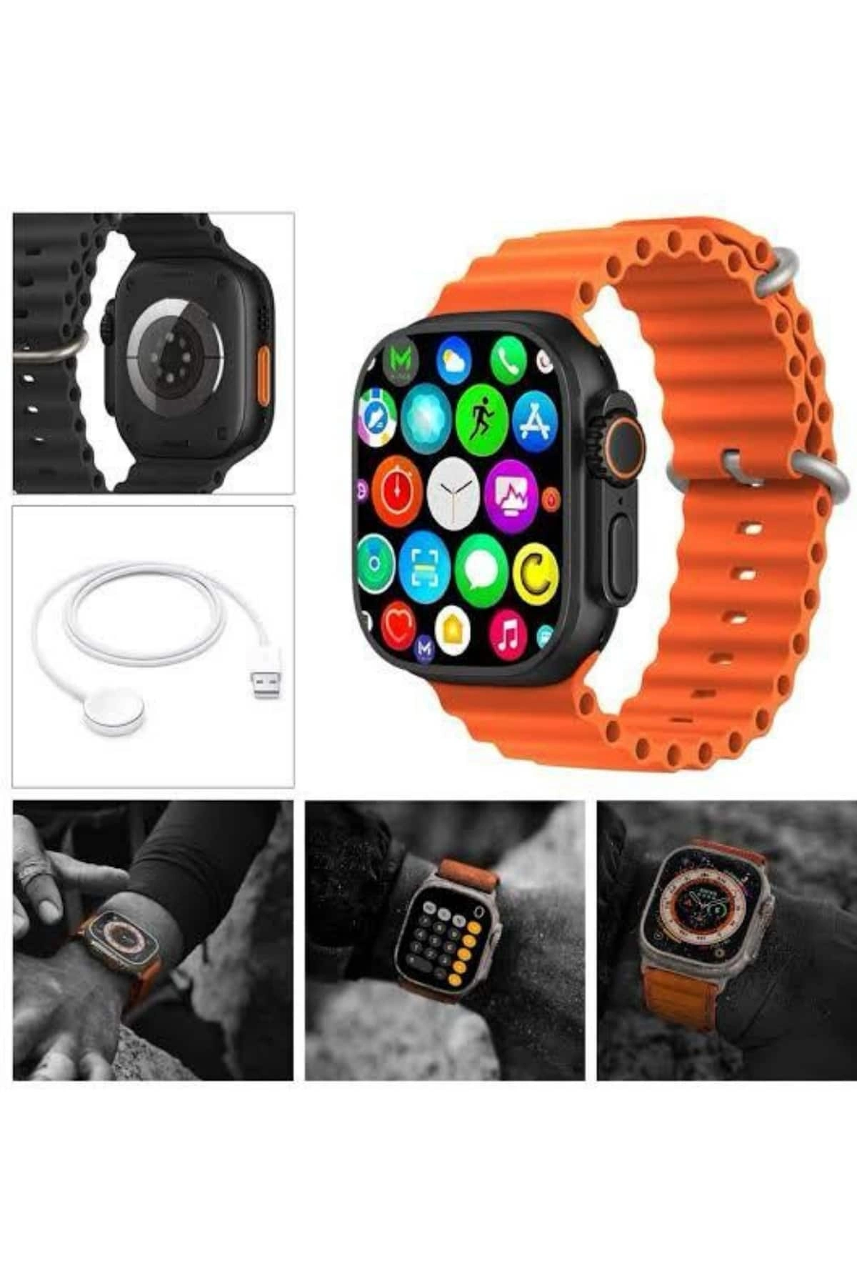 2025 Yeni Model Akıllı Saat Android Ve İos Uyumlu Çağrı Cevaplama ( Lisinya )