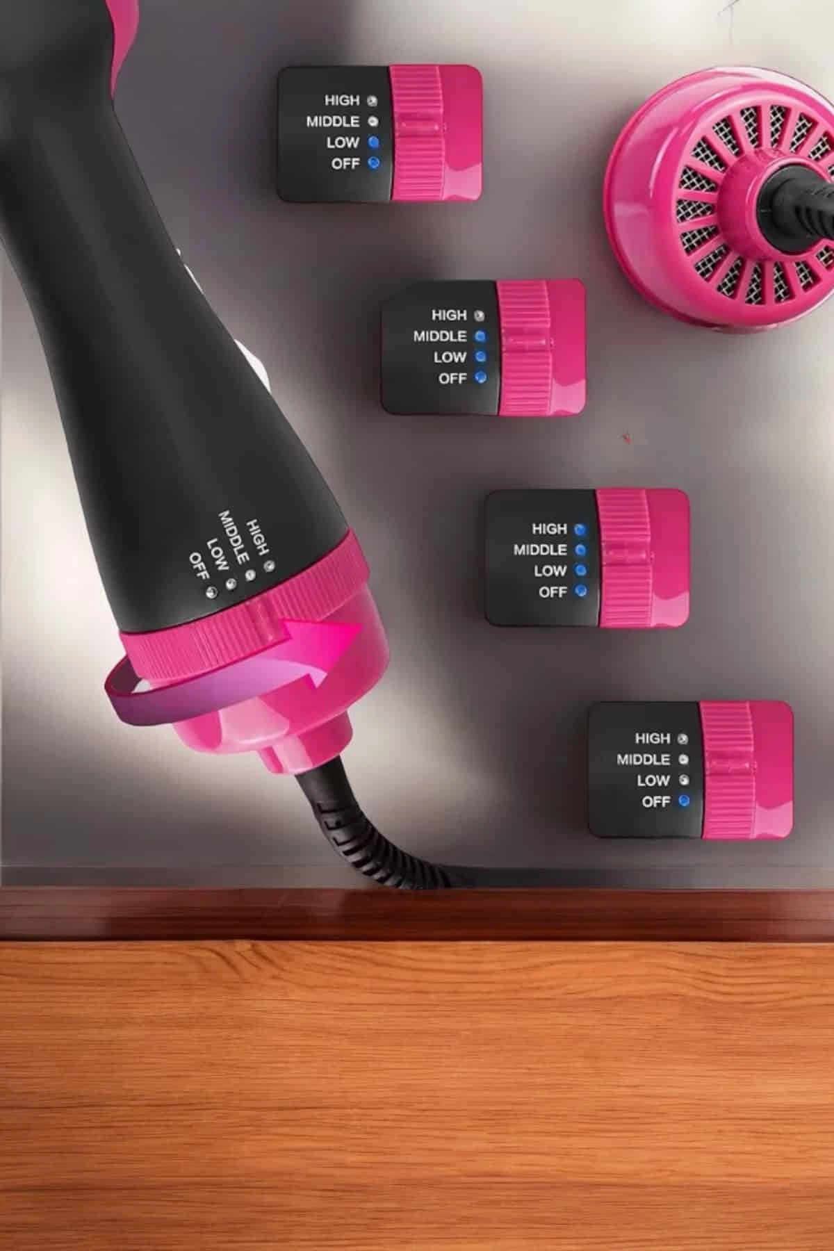 220°c’ye Kadar Isınan, Hacim Ve Yıpranma Karşıtı Profesyonel Fön Tarağı ( Lisinya )