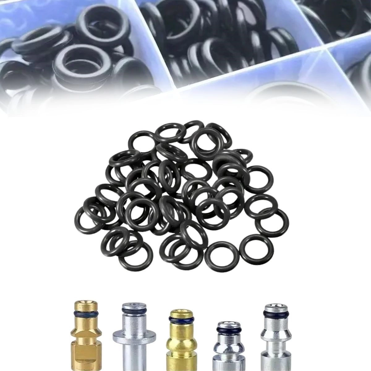 225 Parça Kauçuk Conta Seti ,kendiliğinden Saklama Kutulu O Halkası Seti ( Lisinya ) 225 Parça Kauçuk Conta Seti ,kendiliğinden Saklama Kutulu O Halkası Seti ( Lisinya )