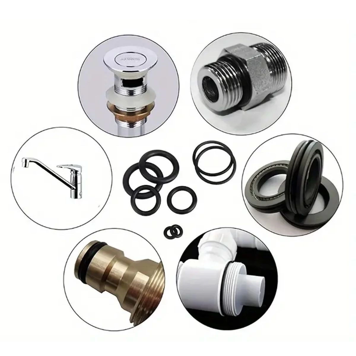 225 Parça Kauçuk Conta Seti ,kendiliğinden Saklama Kutulu O Halkası Seti ( Lisinya ) 225 Parça Kauçuk Conta Seti ,kendiliğinden Saklama Kutulu O Halkası Seti ( Lisinya )