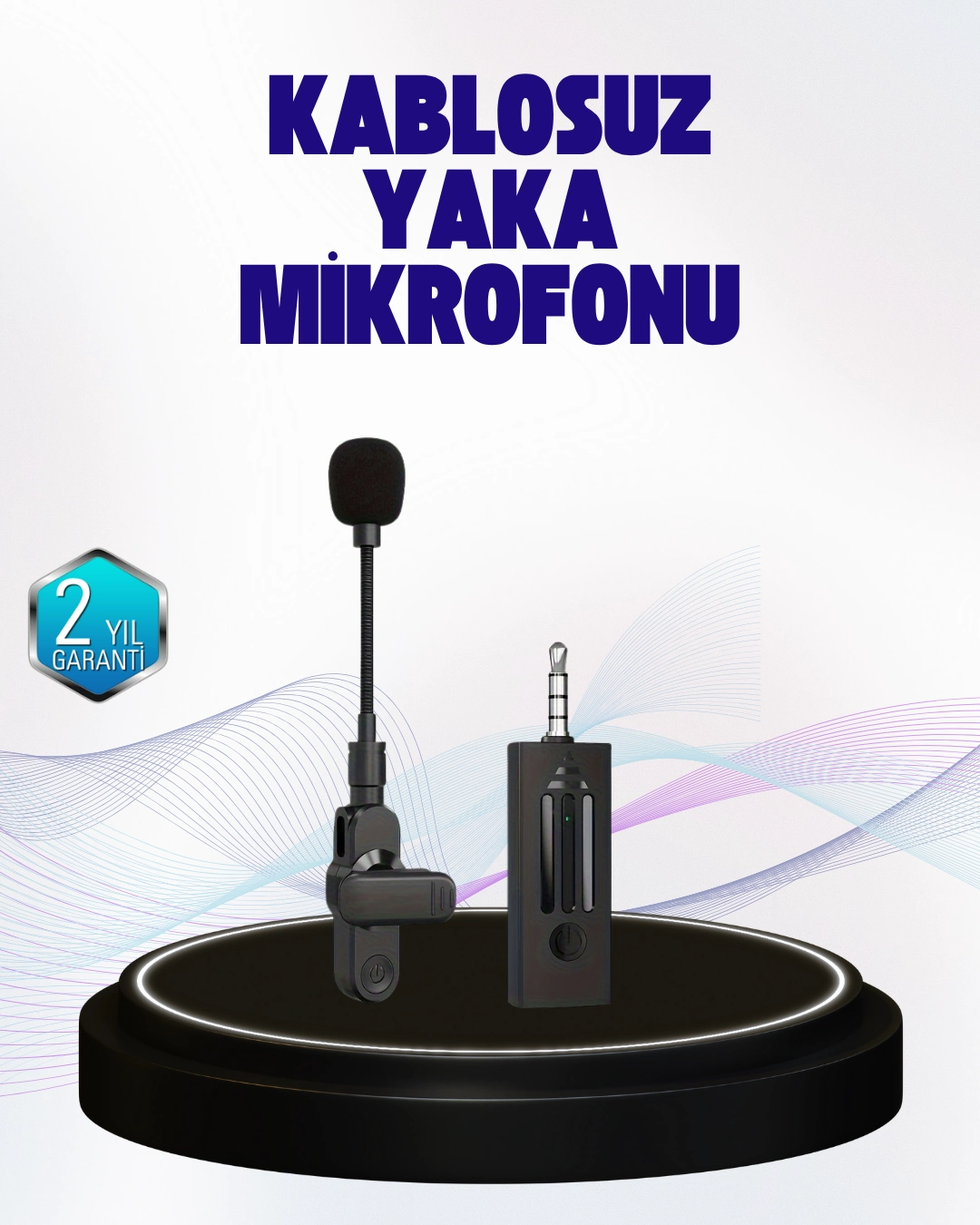 2.4 Ghz Kablosuz Yaka Mikrofonu – 60 Metre Menzil, Gürültü Azaltma, Type-c Şarjlı ( Lisinya ) 2.4 Ghz Kablosuz Yaka Mikrofonu – 60 Metre Menzil, Gürültü Azaltma, Type-c Şarjlı ( Lisinya )
