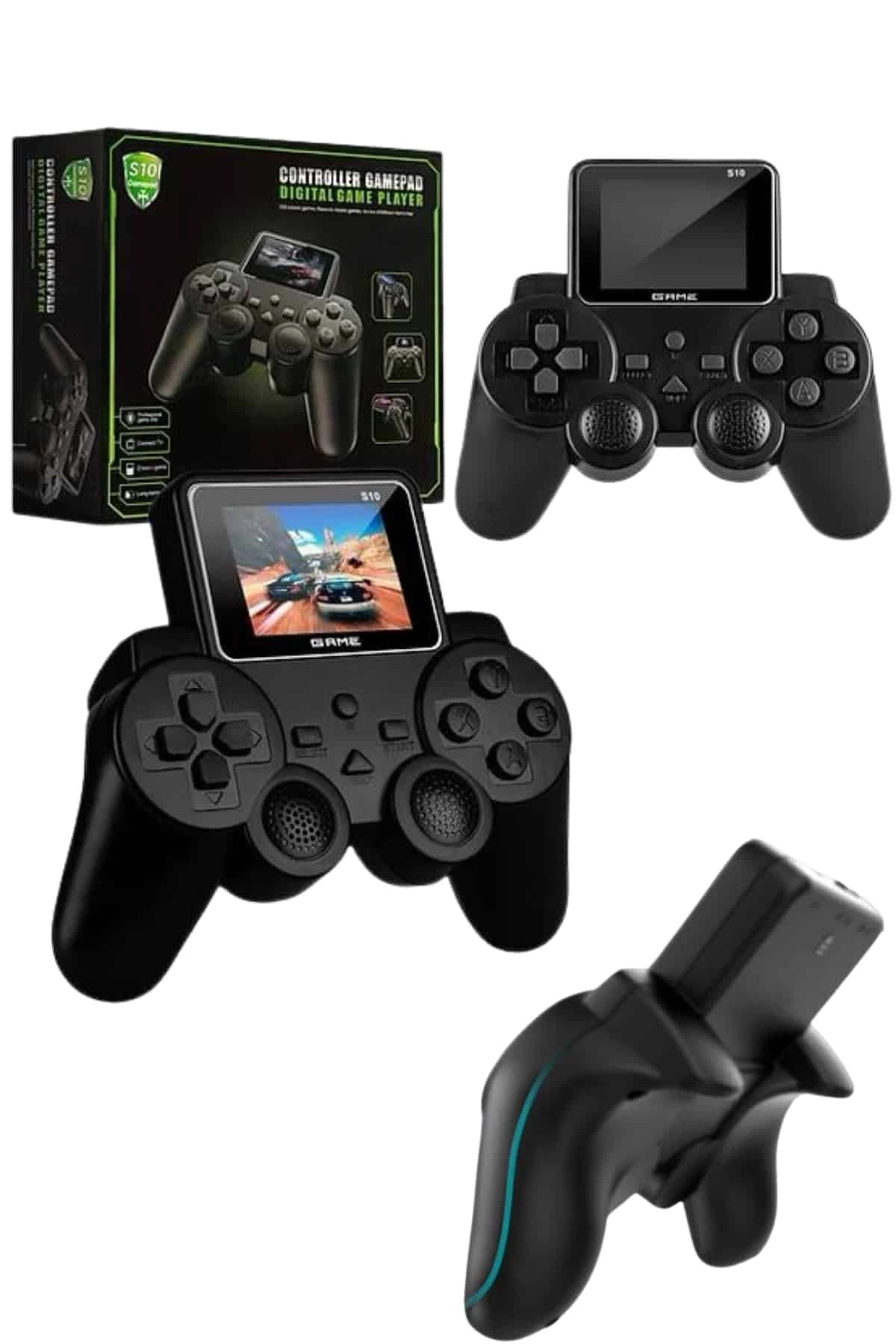 2.4 İnç Ekran 520 Oyunlu Retro Temalı Kablosuz Oyun Kolu El Atarisi ( Lisinya )