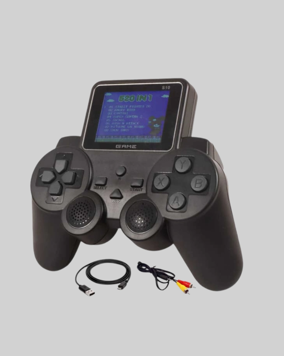 2.4 İnç Hd Renkli Ekranlı 500-in-1 Taşınabilir Retro Oyun Konsolu, Kablolu Tv Bağlantısı Ve Uzun Pil Ömrü ( Lisinya )