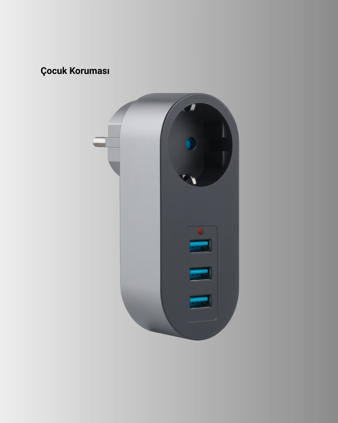 2500w Güç Destekli Akım Korumalı Priz – 3 Usb Çıkışlı ( Lisinya ) 2500w Güç Destekli Akım Korumalı Priz – 3 Usb Çıkışlı ( Lisinya )