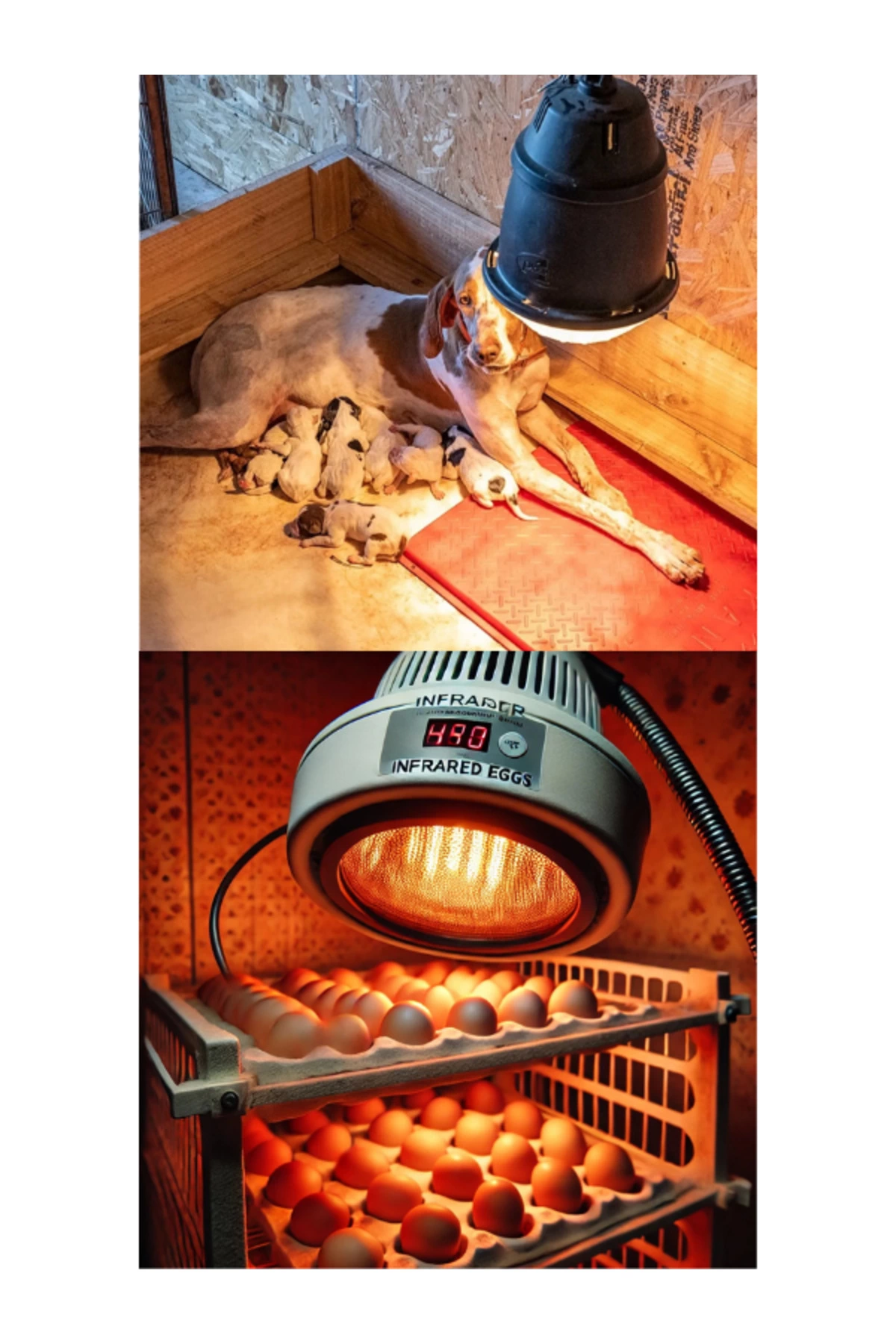 250W Kızılötesi (infrared) Isıtıcılı Hayvan Isıtma ve Kuluçka Lambası (Kırmızı Işık) E27 (Kalın Duy) ( Lisinya )