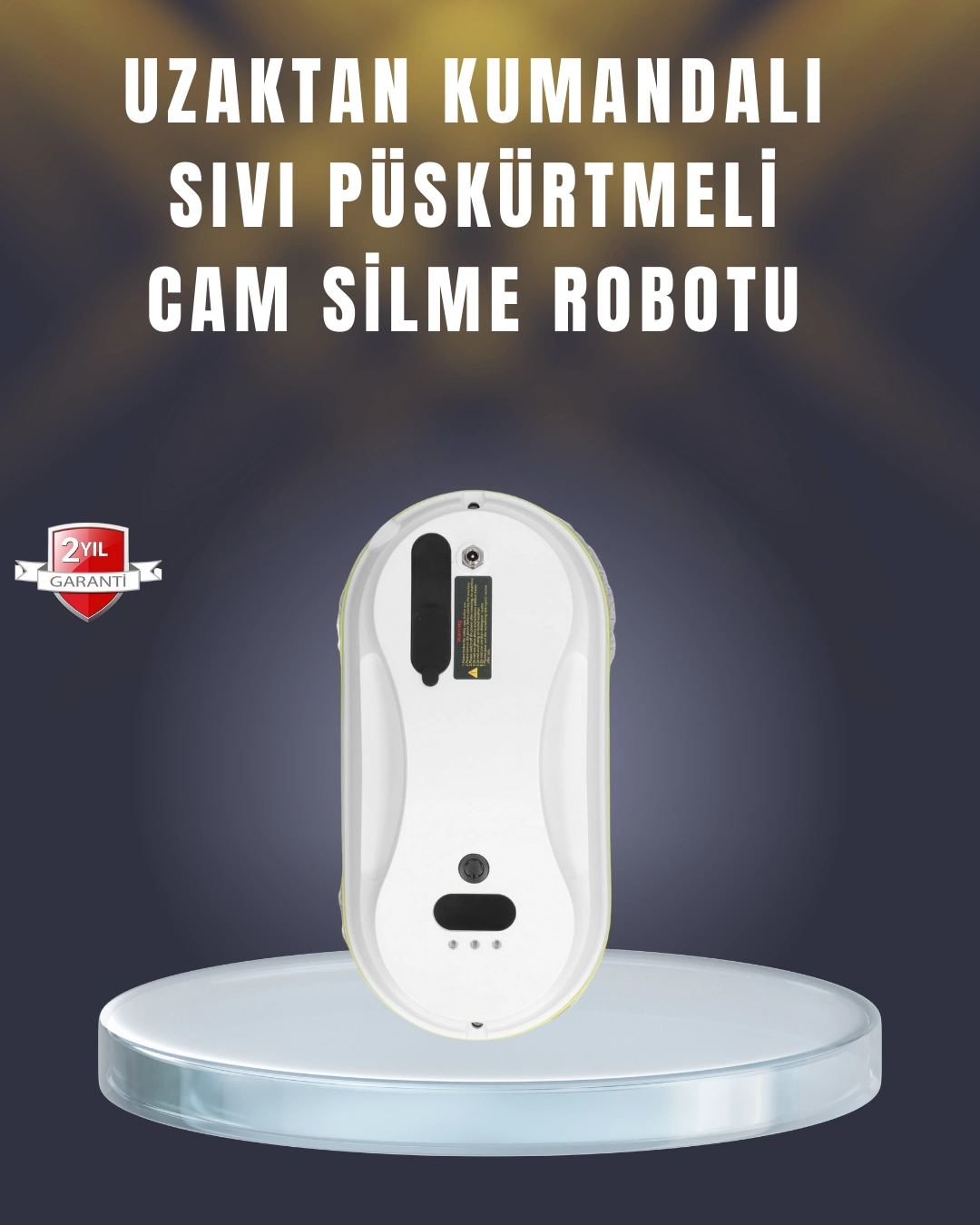 2800 Pa Güçlü Emişli Akıllı Cam Temizleyici Robot ( Lisinya ) 2800 Pa Güçlü Emişli Akıllı Cam Temizleyici Robot ( Lisinya )