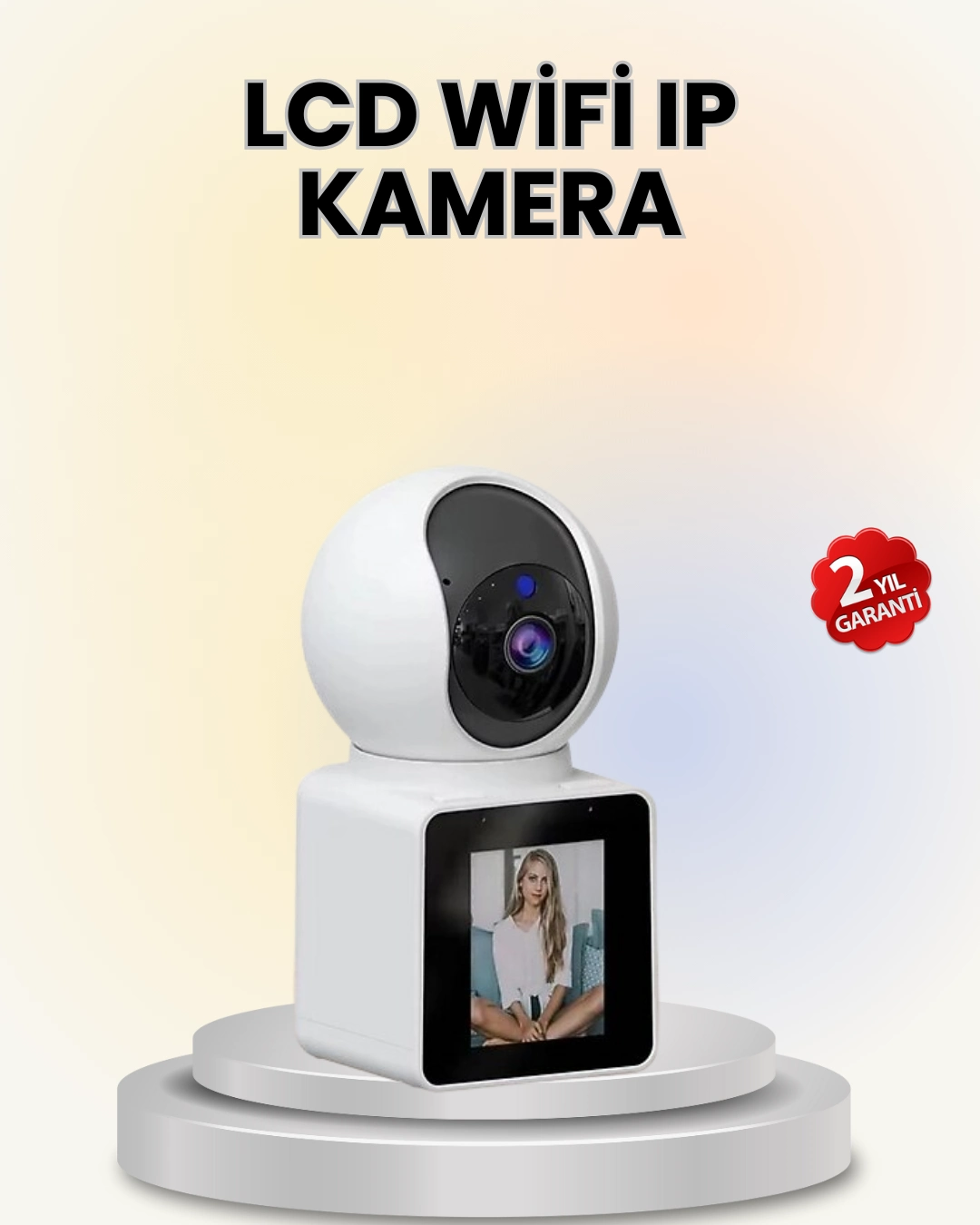 2k Gece Görüşlü Kapalı Alan Kamera Çift Yönlü Konuşma Ve Akıllı Arama ( Lisinya )