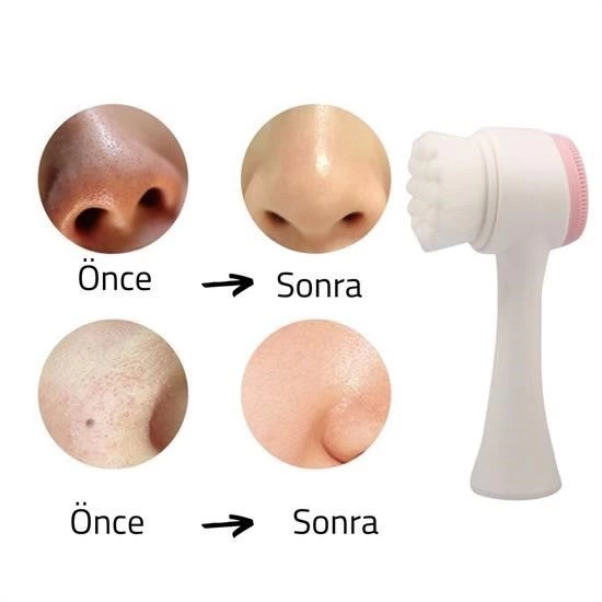 2li Set Çift Taraflı Cilt Temizleme Fırçası Ve Yeşim Taşı Çift Taraflı Cilt Masaj Aleti ( Lisinya ) 2li Set Çift Taraflı Cilt Temizleme Fırçası Ve Yeşim Taşı Çift Taraflı Cilt Masaj Aleti ( Lisinya )