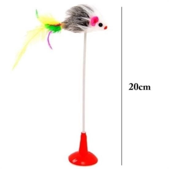 2li Vantuzlu Fareli Tüylü Hareketli Çanlı Ve Esneyen Eğlenceli Peluş Kedi Oyuncağı ( Lisinya ) 2li Vantuzlu Fareli Tüylü Hareketli Çanlı Ve Esneyen Eğlenceli Peluş Kedi Oyuncağı ( Lisinya )
