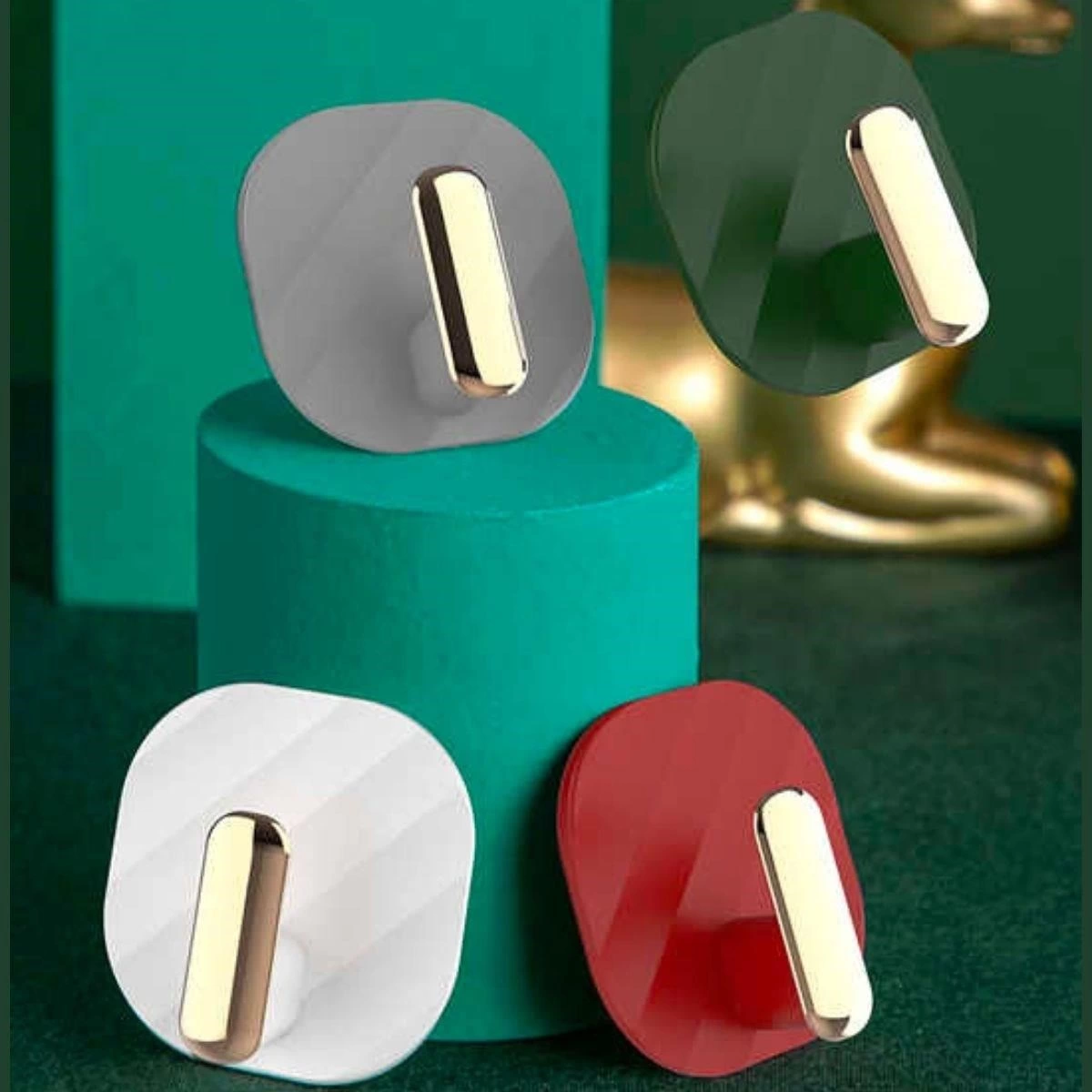 2li Yapışkanlı Retro Askılık Dolap Kapak Kulpu Beyaz ( Lisinya ) 2li Yapışkanlı Retro Askılık Dolap Kapak Kulpu Beyaz ( Lisinya )