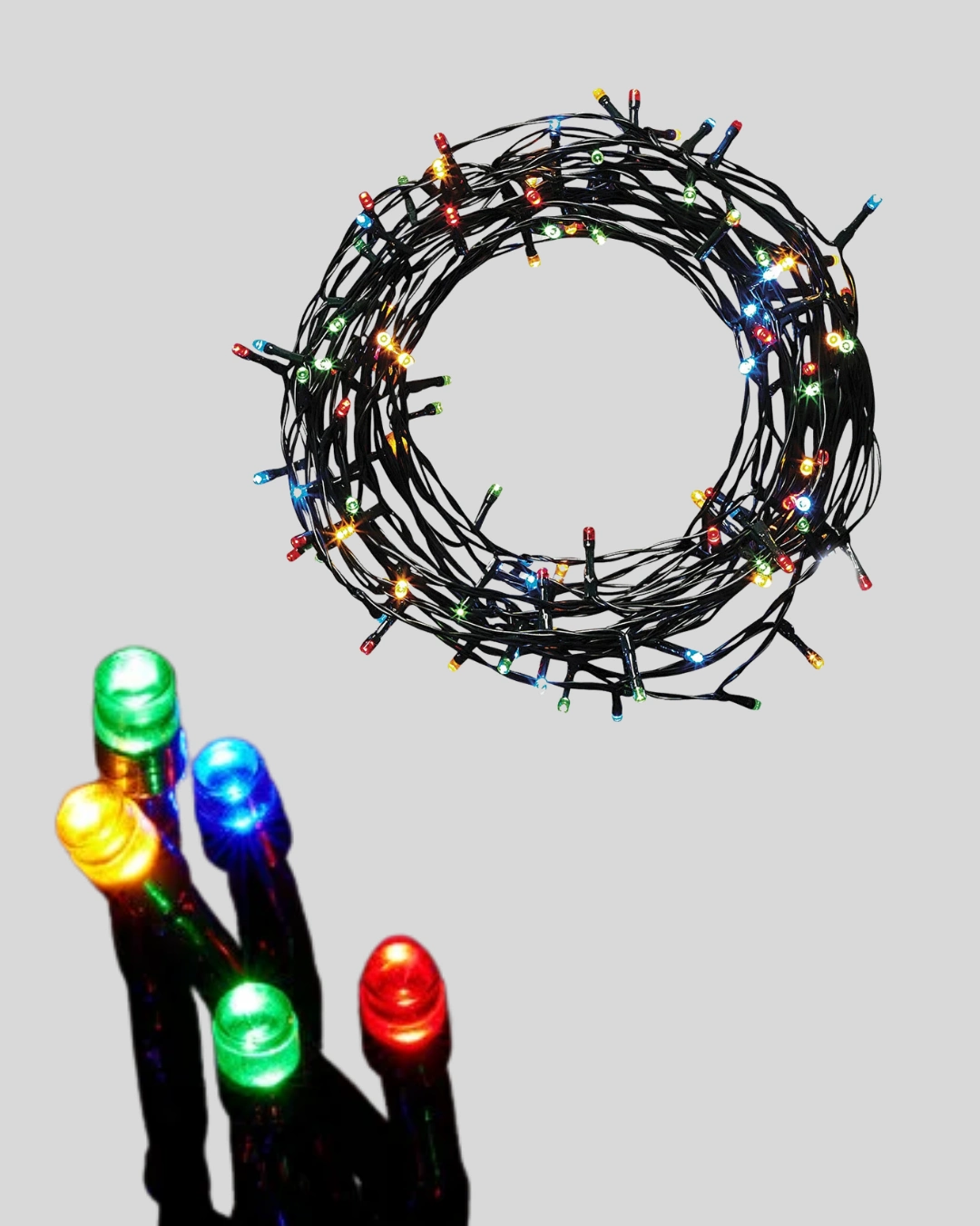 2x2 Metre Pil İle Çalışan Perde Led Işık – 8 Modlu Dekoratif ( Lisinya )