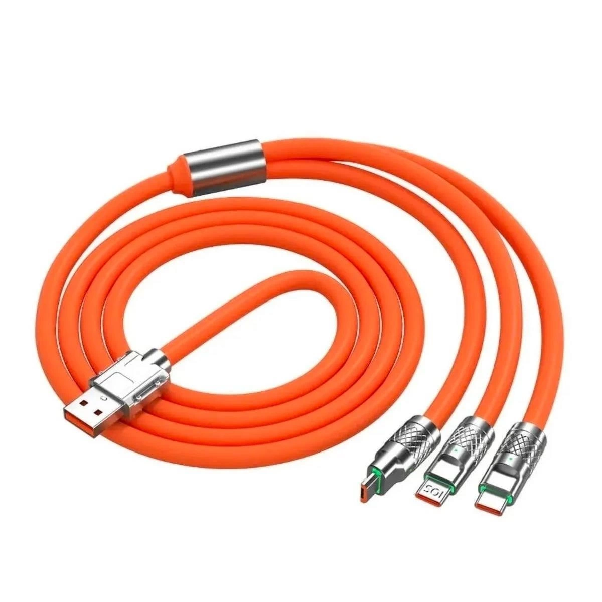 3 İn 1 Type-c + Micro Usb + Lightning Hızlı Şarj Kablosu Silikon Kablo 1 Metre Opp Ambalaj ( Lisinya ) 3 İn 1 Type-c + Micro Usb + Lightning Hızlı Şarj Kablosu Silikon Kablo 1 Metre Opp Ambalaj ( Lisinya )
